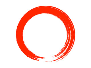 筆書き丸フレーム