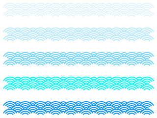 青海波ラインセット