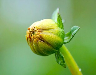 Close-up flower bud