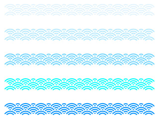 青海波ラインセット