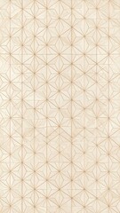 Fototapeta premium Delicate, repeating geometric pattern on a light beige background