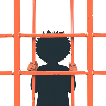 Behind the bars