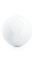 Fototapeta premium ball, soccer, football, sport, isolated, white, black, game, leather, play, sphere, object, soccer ball, equipment, leisure, illustration, sports, circle, fun, goal, competition, soccerball, team, rou