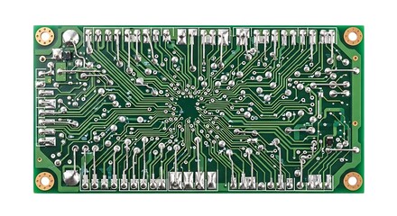 Green Circuit Board Electronic Components Technology.
