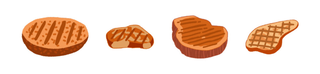 Beef Steak Illustration