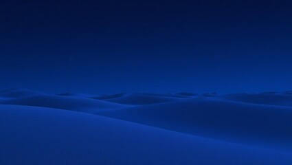 Fototapeta premium Deep blue abstract landscape with subtle textures and gradients
