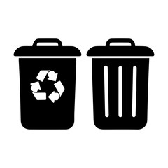 Recycle & Trash Bins