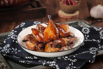 Preserved Airdried Duck Feet Delicacy - Traditional Handmade Asian Gourmet Food Specialty
