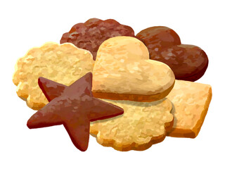 型抜きクッキー（アソート）皿なし