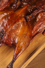 Roasted Duck with Soy Sauce Glaze - Traditional Chinese New Year Gourmet Specialty