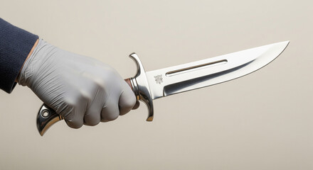 Steel Bowie Knife Sharp Blade: Silver Fixed Hunting Knife, Combat Survival Tool, Outdoor Utility Weapon, High Polished Finish, Collector’s Edition Gear, Heavy Duty Grip, Stainless Steel, Tactical Hand