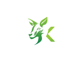 Modern agriculture biotech logo design combining eco-friendly elements with a green leaf and DNA symbol. Abstract emblem representing organic farming, sustainable agriculture, and innovative farm k