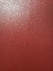 Red Leather Texture Background with Natural Grain Pattern