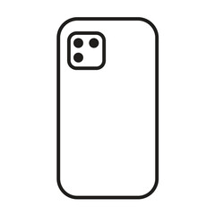 Icon back phone android and Ios