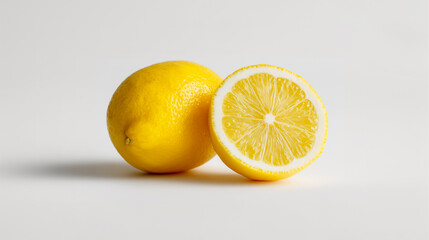 レモンとカットしたレモン