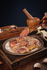 Hubei Air-Dried Preserved Chicken - Traditional Chinese Local Specialty Ready to Eat