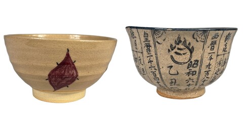 Showcasing handcrafted beauty artistic bowls in a cultural heritage museum