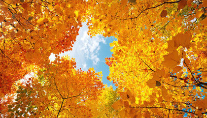 Autumn leaves background