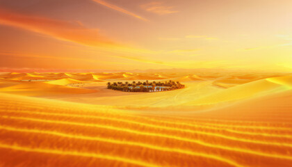 Skeleton in the desert