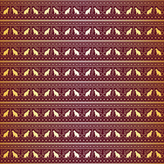seamless knitted pattern