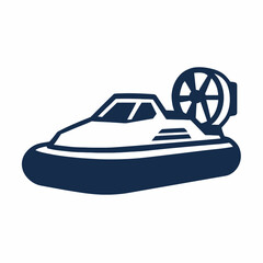 Hovercraft Water & Land Vehicle Icon