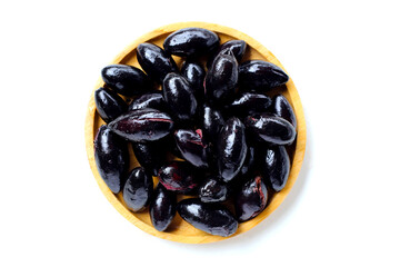 Pickled Chinese black olive in brine