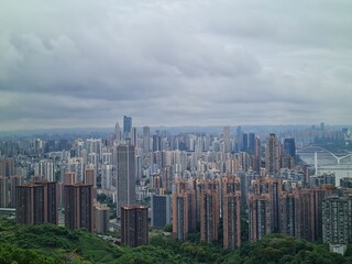 cityscape and skyline of chongqing