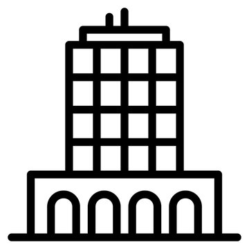 skycraper, office, building icon