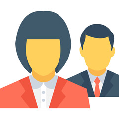 Office Supplies Icon Set: Clean Vector Style