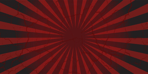 Buku komik latar belakang grunge merah. Dengan efek retak. Eps 10