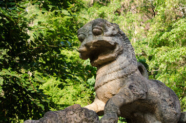 Yapahuwa, Sri Lanka : The citadel of Yapahuwa lying midway between Kurunagala and Anuradhapura.
