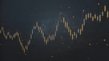 Dynamic stock market chart showing financial trends and investment opportunities