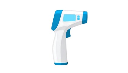 Digital thermometer graphic