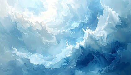 Obraz premium Abstract cloudy sky