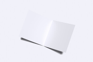 Square Brochure Blank