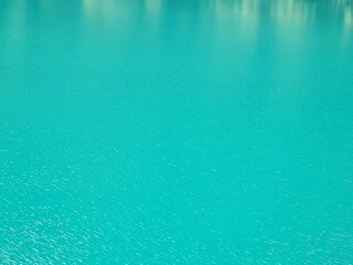 Image of turquoise water surface.