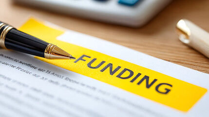 Document Highlighting Funding Options for Small Business Investment and Growth Opportunities