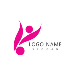 Genetic DNA logo vector and symbol