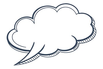 cloud speech bubble