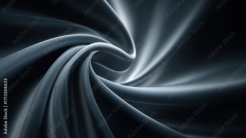 Aufkleber black and white wavy pattern, abstract background for modern design visual projects.