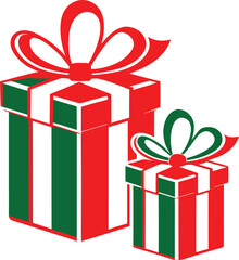 Christmas Gift Box Vector Illustrations Ranked for Cricut & Silhouette