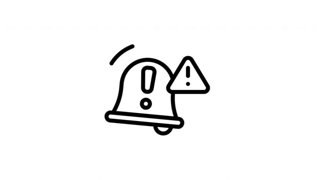alarm bell animated icon