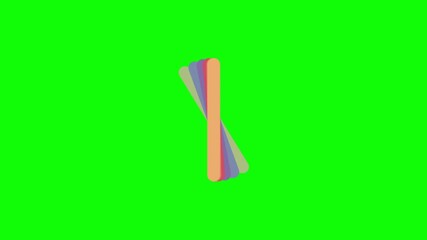 loading icon, please wait, animation, green background - Powered by Adobe