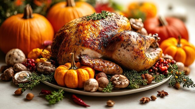 Colorful Assorted Spices Scattered on White Linen Tablecloth, Top View with Copy Space, Right Side Composition