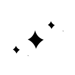 Fototapeta premium night glyph icon