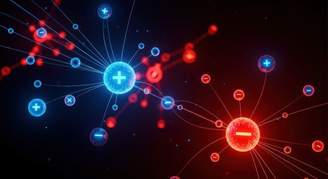 A complex network of interconnected nodes and edges in a dark, abstract digital environment.