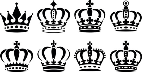 crown,crown set,queen crown,king crown,princess crown,crown icon