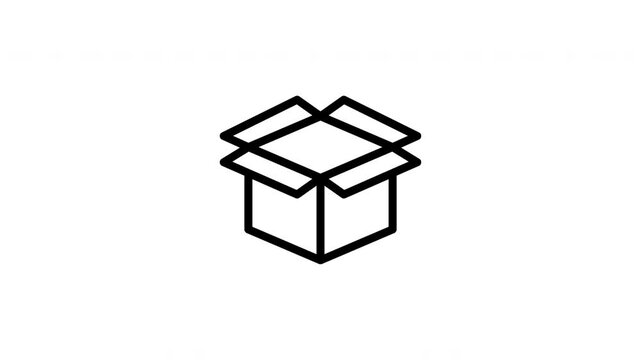box animated icon