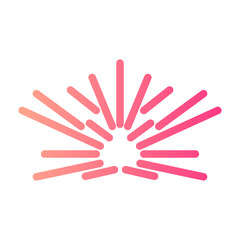 fireworks gradient icon