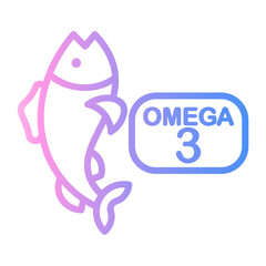 antioxidant Line Gradient Icon